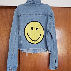 primark cropped denim jacket
